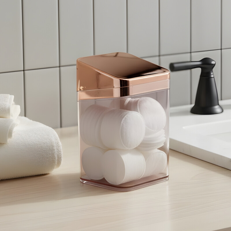 Porta algodón ROSADO