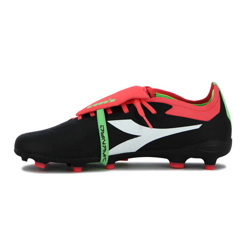 Diadora Dynamic Futbol Md Hombre - Negro/coral Negro-coral