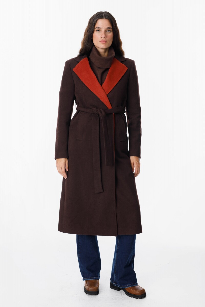 Tapado Woolen Chocolate/Terracota