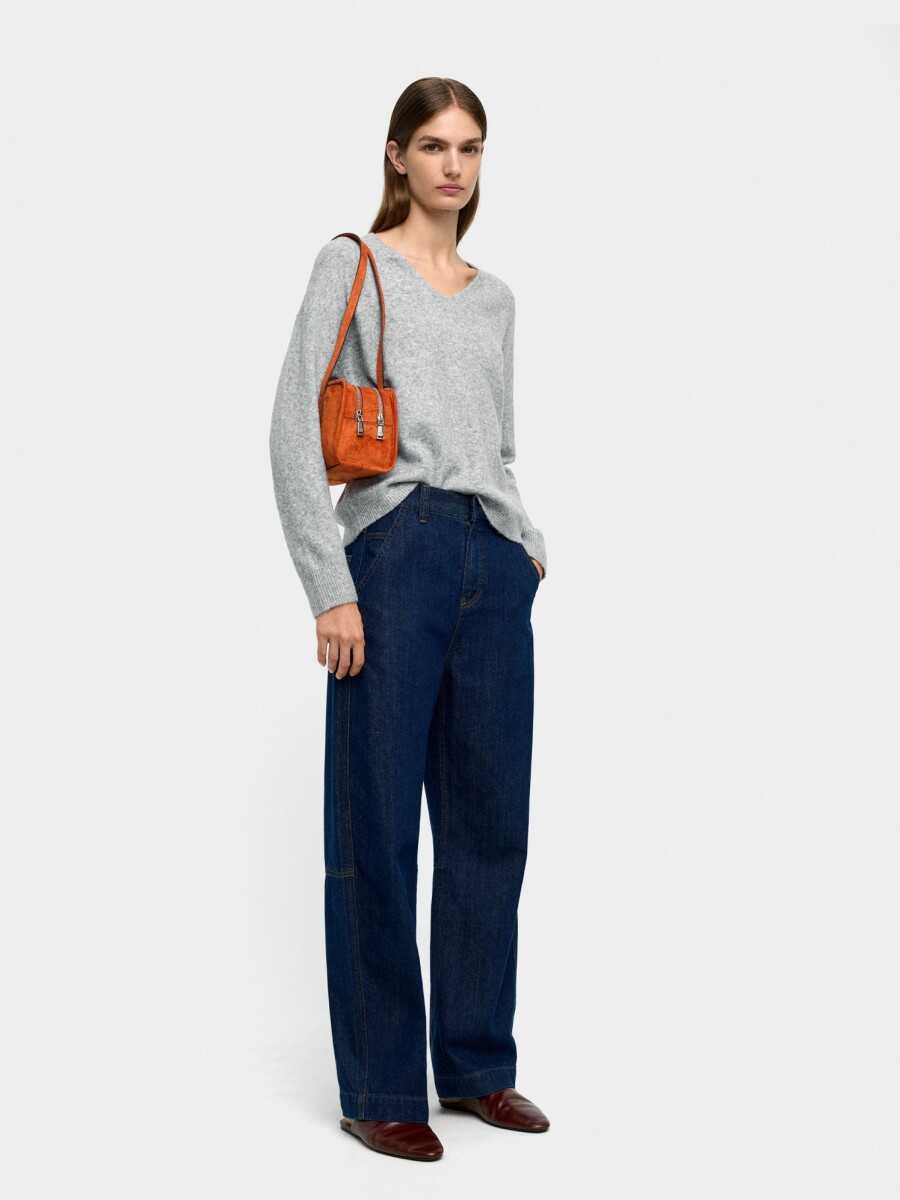 Jersey De Punto gris