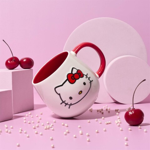 45-HK Taza De Ceramica 3d Hello Kitty