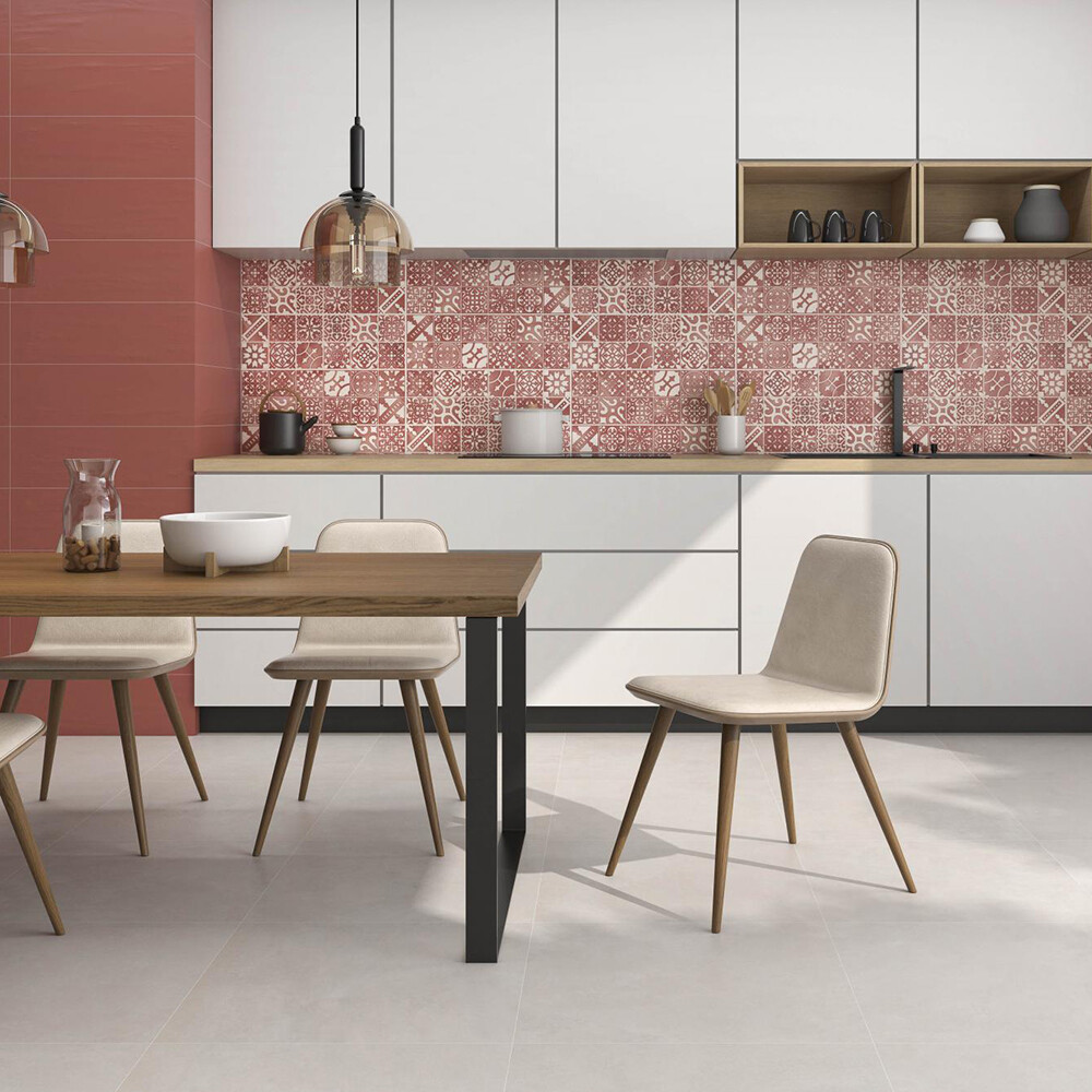 REVESTIMIENTO BERWICK ROJO "A" 20X60 CM Revestimiento Berwick Rojo "a" 20x60 Cm