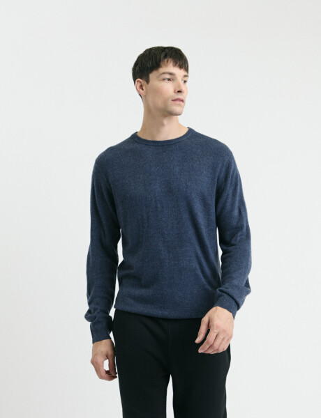 470413 SWEATER HARRINGTON URBAN Azul Melange