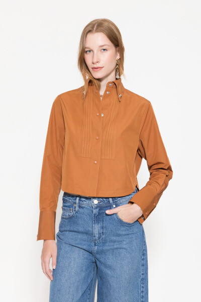 CAMISA LISBOA Caramelo