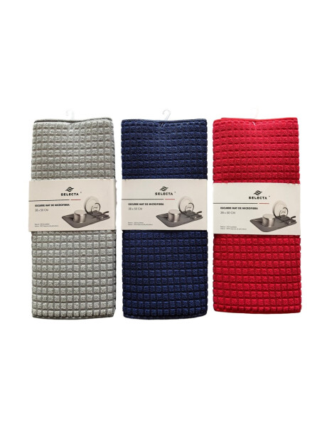 ESCURRE MAT DE MICROFIBRA 38X50CM SURTIDO ESCURRE MAT DE MICROFIBRA 38X50CM SURTIDO