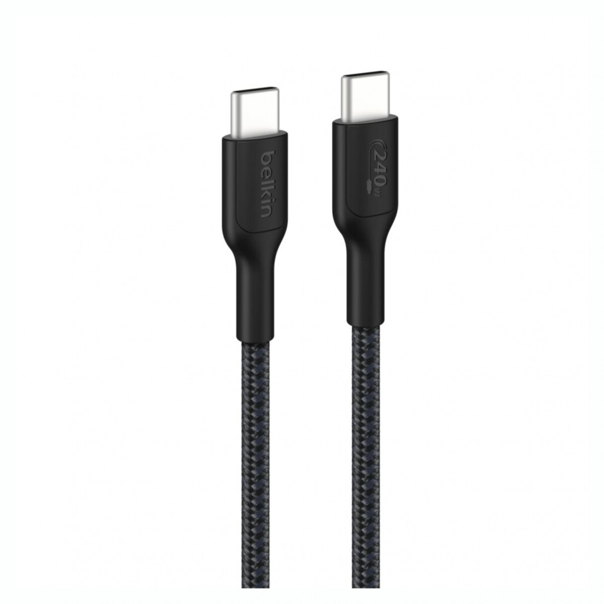 Cable BELKIN USB-C A USB-C 240W Braided Longitud 2M - Negro 