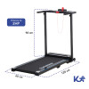 Caminador eléctrico 2 HP 12 Km Plegable Caminador eléctrico 2 HP 12 Km Plegable
