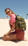 MOCHILA BEIJING ACEITUNA