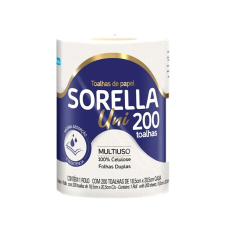 TOALLA DE COCINA SORELLA MAXIROLLO 200 PAÑOS TOALLA DE COCINA SORELLA MAXIROLLO 200 PAÑOS