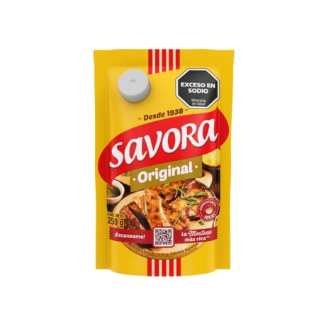 MOSTAZA SAVORA D/P 250 GR MOSTAZA SAVORA D/P 250 GR
