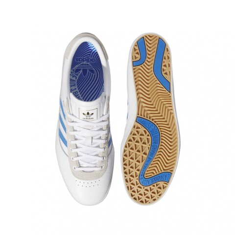 adidas Puig Indoor White & Light Blue