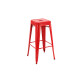 Taburete Tolix Hogar Pub Muebles Rojo