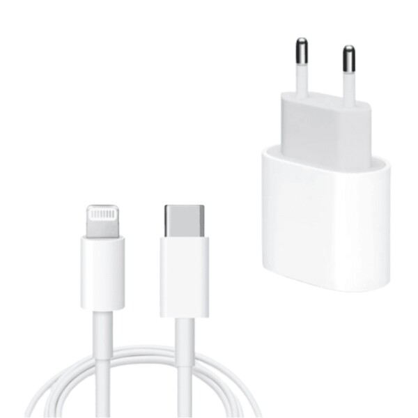 Cargador Ecopower TypeC C/ Cable Lightning 20W EP-7060 Cargador Ecopower TypeC C/ Cable Lightning 20W EP-7060