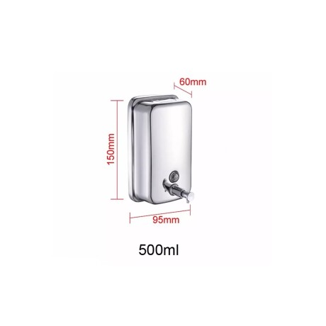 Dispensador de jabón líquido y alcohol en gel 500ml Dispensador de jabón líquido y alcohol en gel 500ml