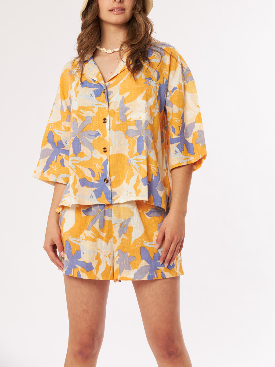 CAMISA PADMA RUSTY - Naranja 