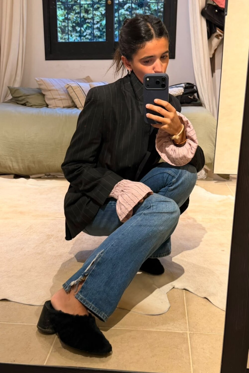 Minnie Mouse Shoes Negro