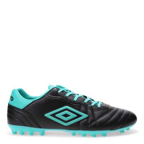 Championes de Fútbol 11 Hombre Umbro Touch AT Negro - Verde Agua