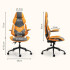 Silla De Oficina Reclinable Con Apoya Brazos (naranja/gris) SILLA GAMER PL NARANJA/GRIS