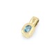 Colgante en oro 18k y topacio Colgante en oro 18k y topacio