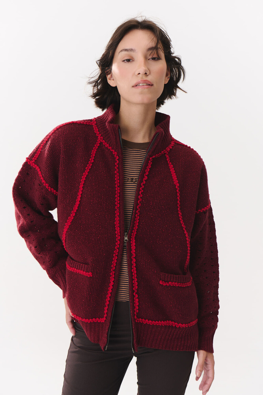 Campera Ball Bordó