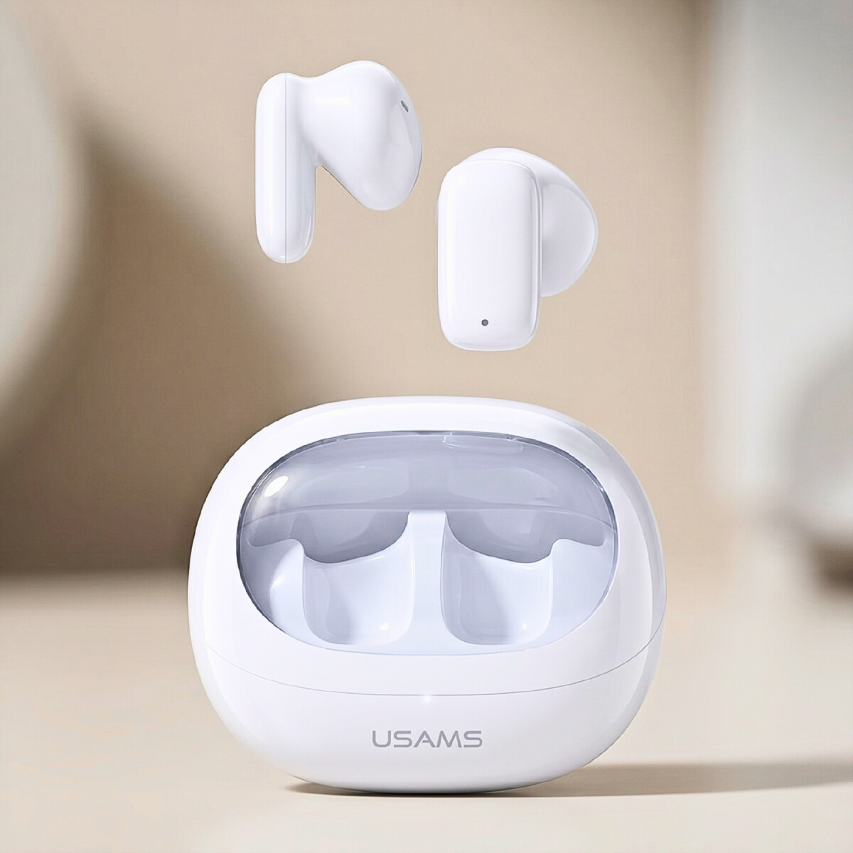 Auriculares Usams TD22 In Ear Bluetooth 5.3 Waterproof Ipx4 - Blanco 