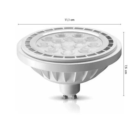 LAMPARA LED AR111 12W 24º Lámpara LED AR111 12W 38º Cálida