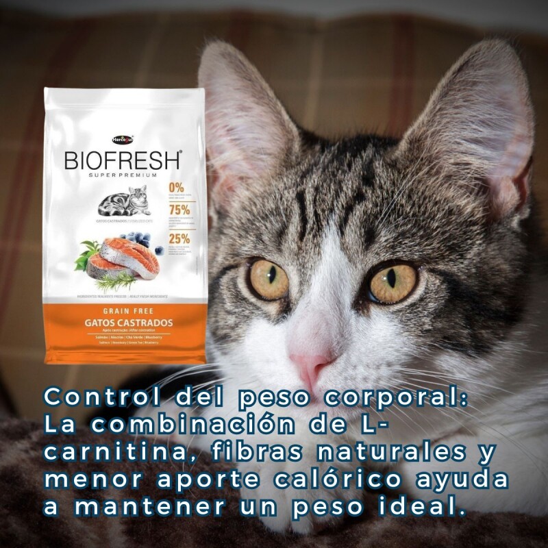 BIOFRESH GATOS CASTRADOS 7.5 KG