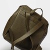 Mochila Aventure En Cuero Graneado Verde