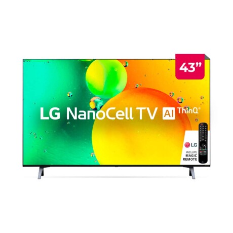 Smart TV LG NanoCell 4K 43" 43NANO77 43NANO77
