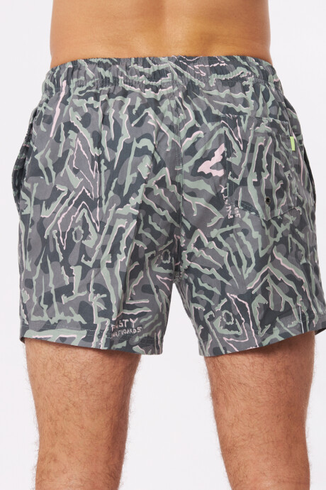 SHORT NOLIO RUSTY Gris Oscuro