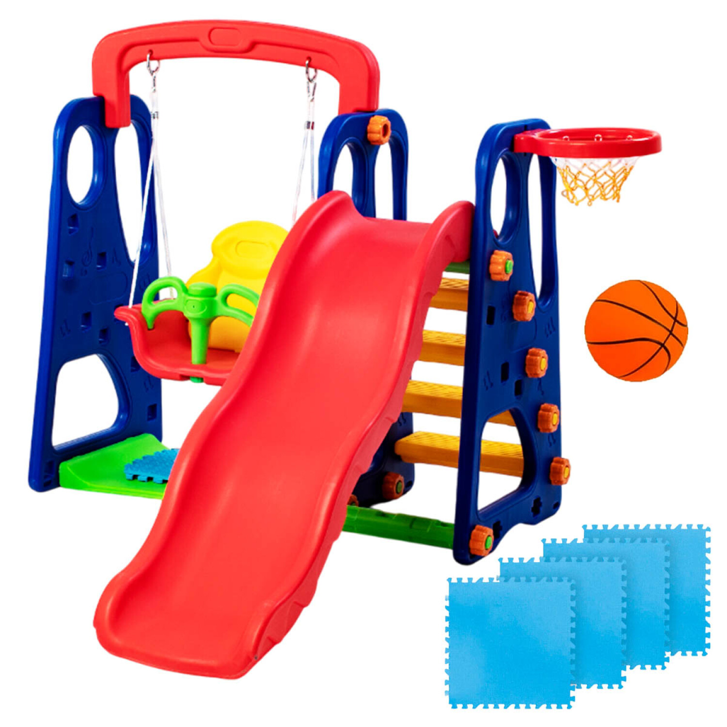 Tobogán Columpio Y Resbalin En Toboganes Infantiles Exterior