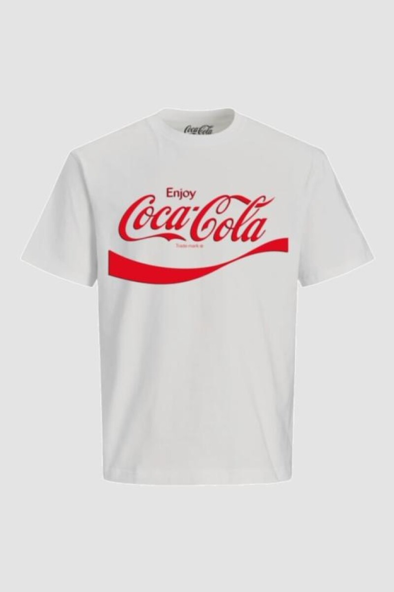 Camiseta Coca-cola Cloud Dancer