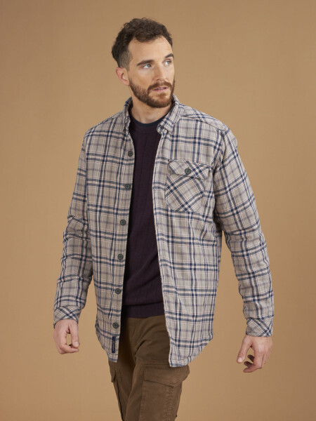 SHIRT MEDAN 3.0 GRIS/MARINO/ROSA
