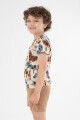 Pijama infantil happy days Marfil