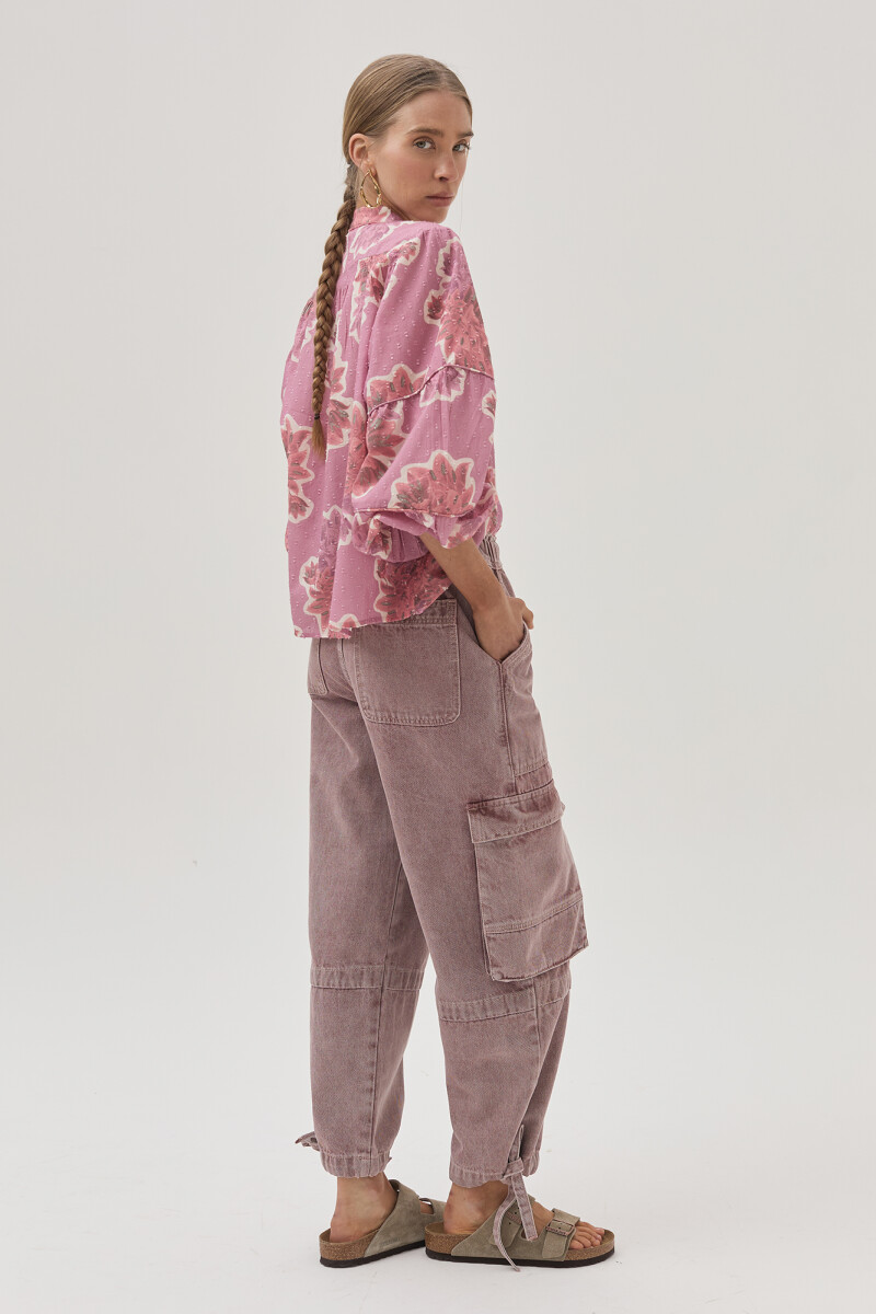 Camisa Lirio Rosa