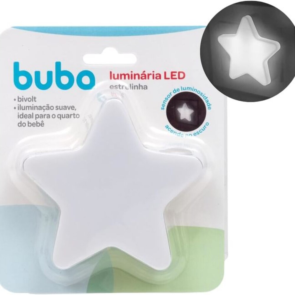 Luz veladora enchufar BUBA estrella