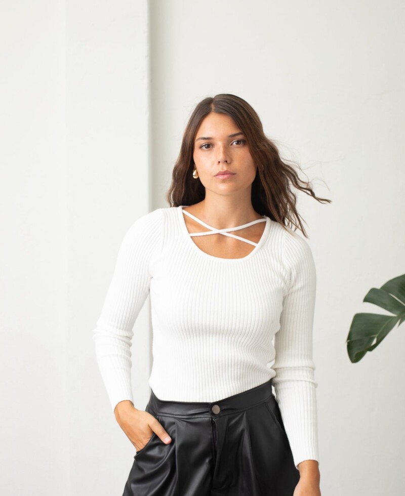 Polera Mia blanca