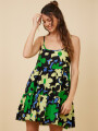 VESTIDO CORTO EDDA RUSTY Verde