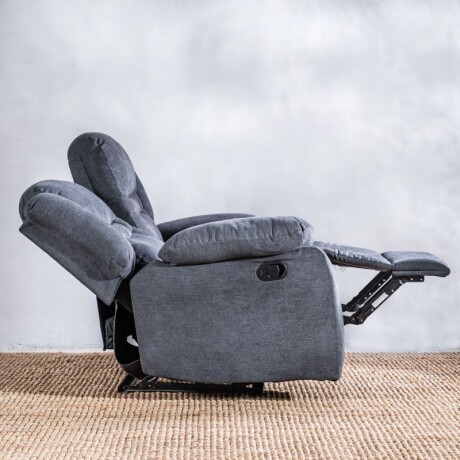 Sillón Reclinable Renno 2 Cuerpos Gris U