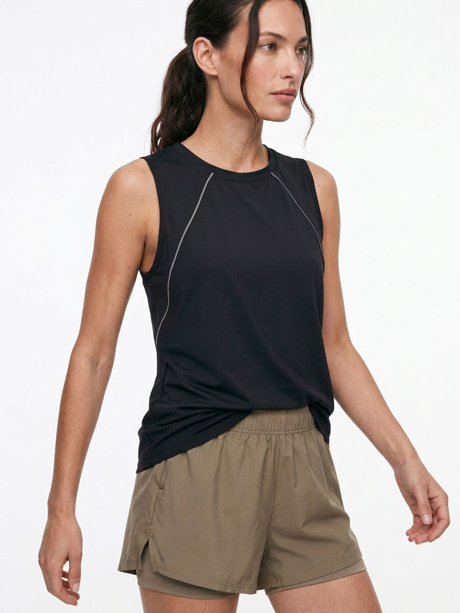 SHORT LEGA - TAUPE 