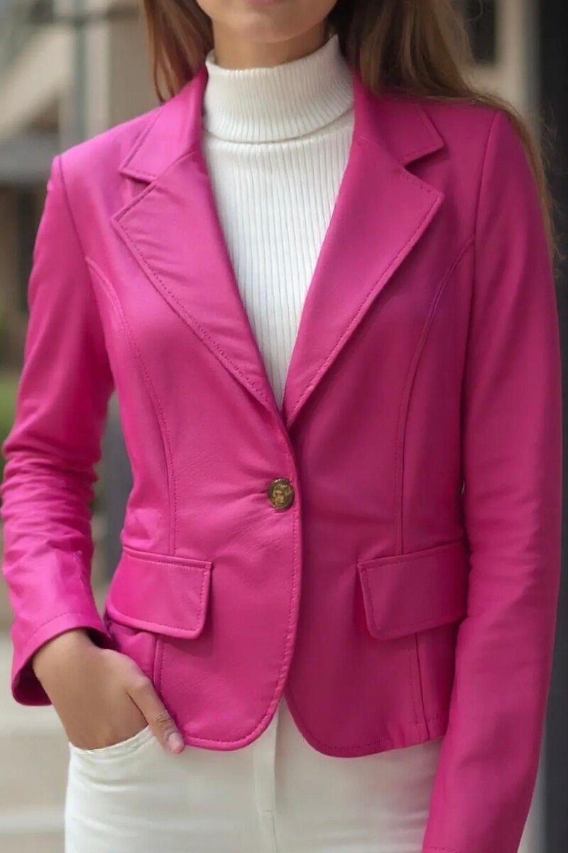 Blazer Wintered Fucsia