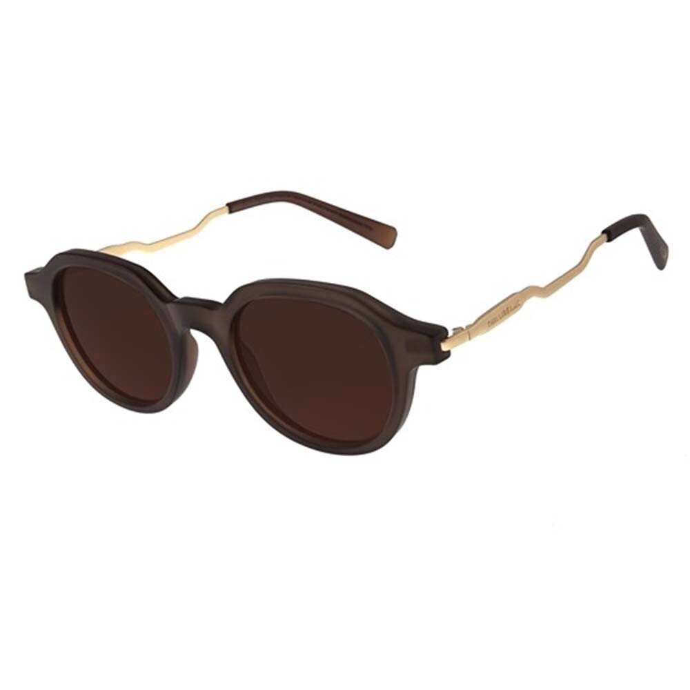 Lentes De Sol Alok Redondo - Unisex Marrón/Marrón