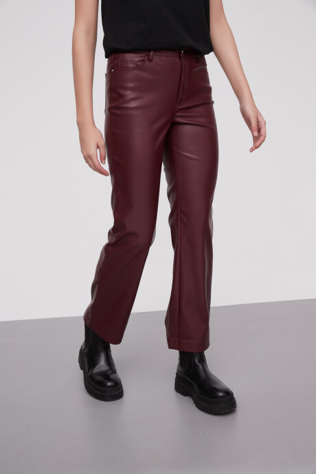 Pantalon Rivera Bordeaux Oscuro