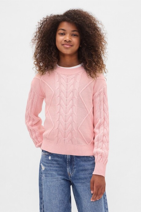 Buzo Con Ochos Niña Pure Pink