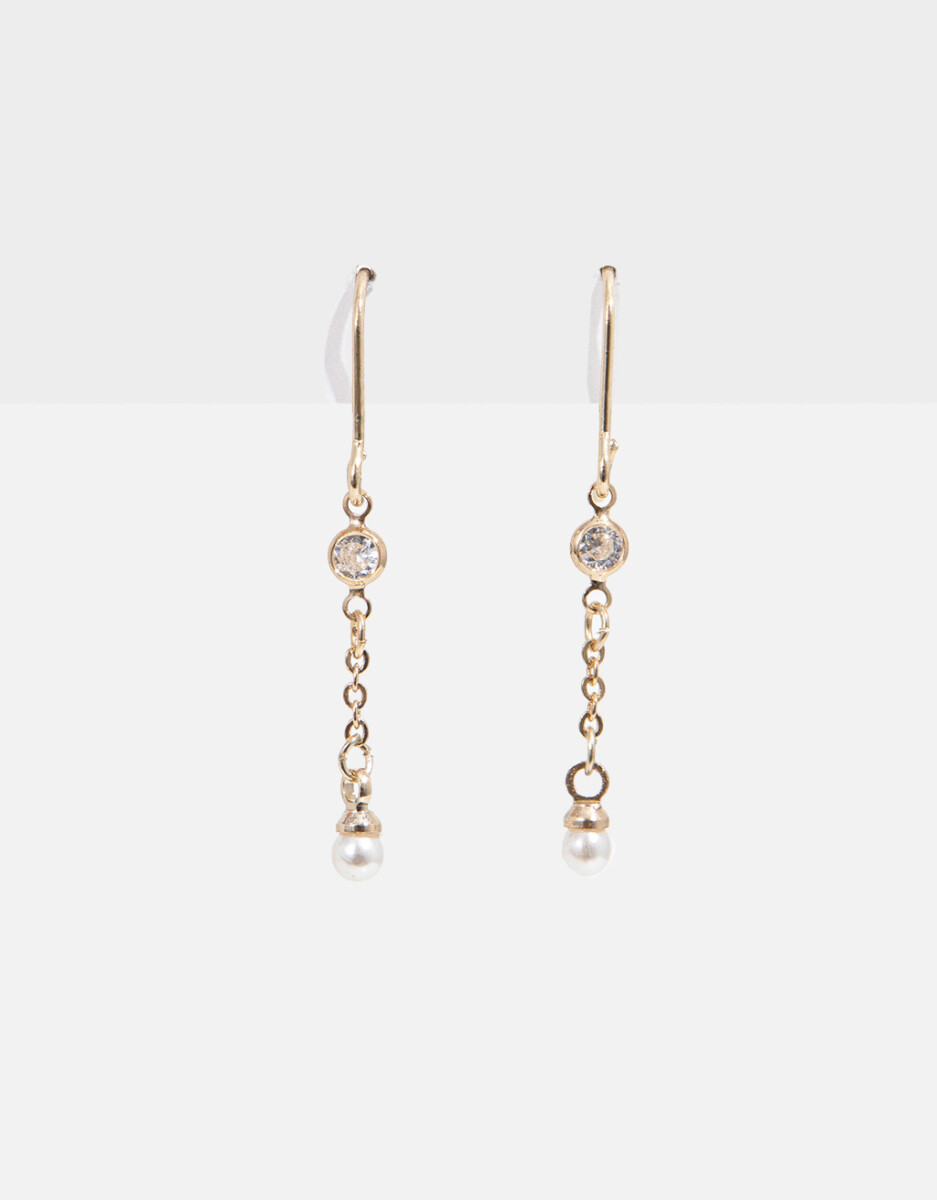 Aros Largos Con Cubic 