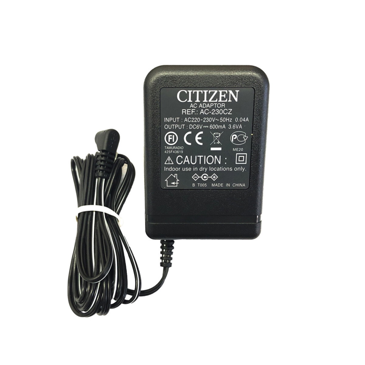 Adaptador para Tensiómetro Citizen AC230CZ 