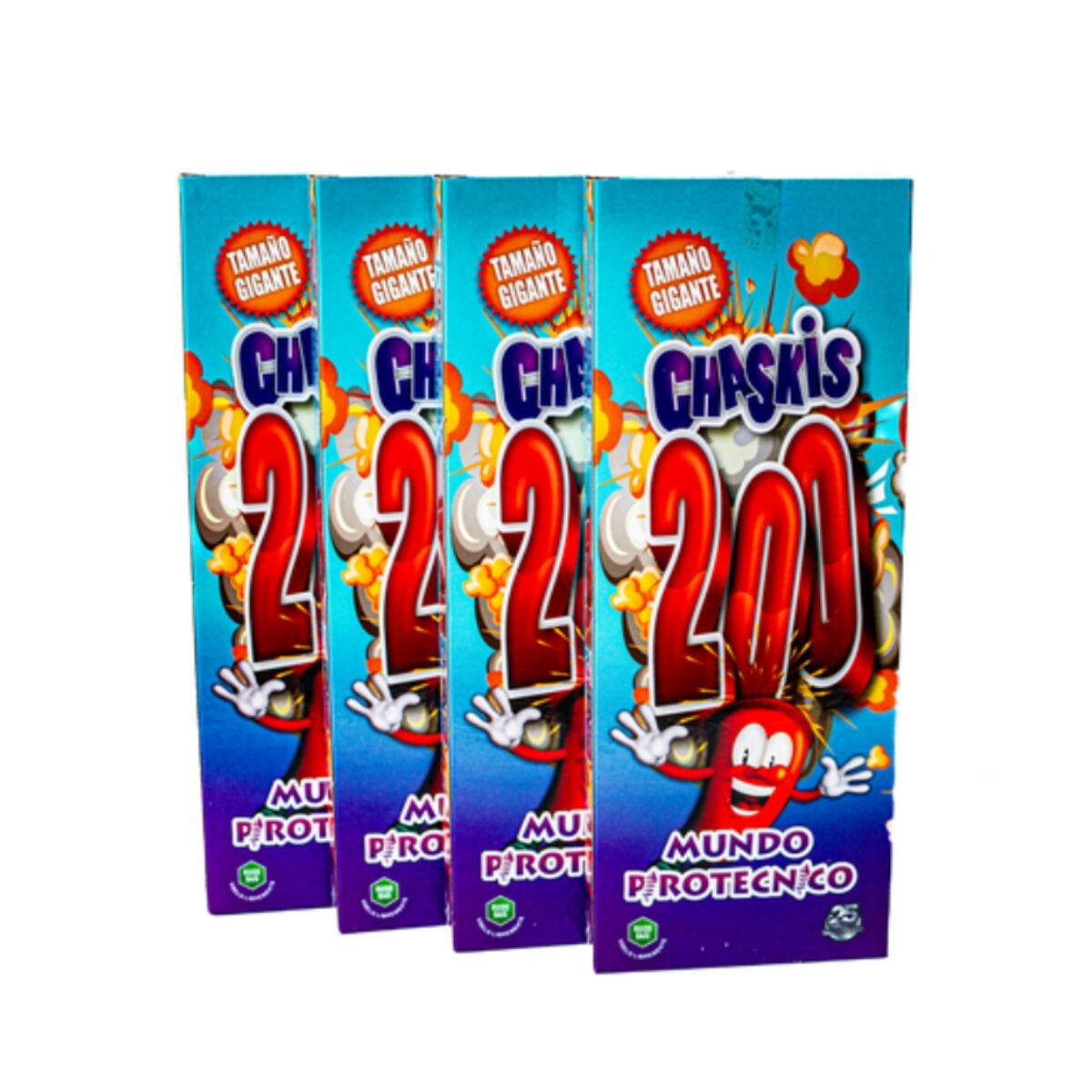 ESTALLO CHASKI 200PCS 