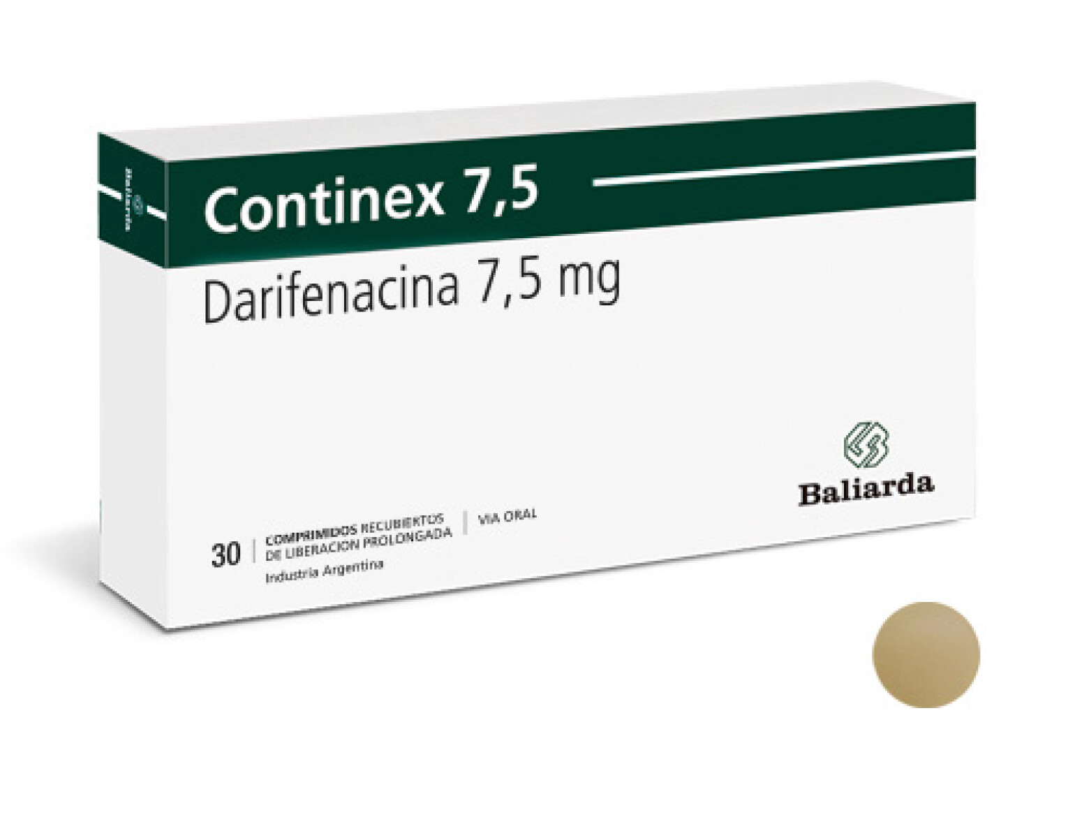 Continex 7.5mg 30 Comprimidos 