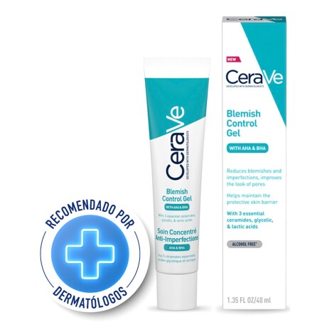 Gel control imperfecciones CeraVe Blemish Control 40ml Día/Noche,Grasa