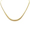 Cadena gargantilla serpiente - Oro bajo - Sin Piedra - CD8086 Sinpiedra